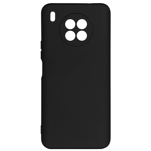 Накладка силиконовая BoraSCO Microfiber Case Honor 50 lite Black фото 