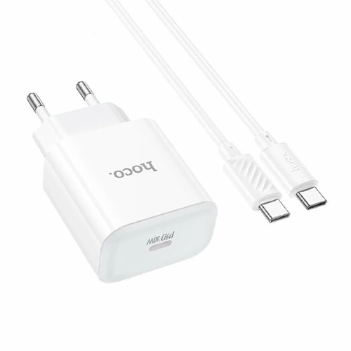 СЗУ HOCO C76A Pro USB C 30W White фото 