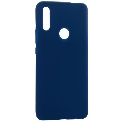 Накладка силиконовая BoraSCO Microfiber Case Honor 9A Blue фото 