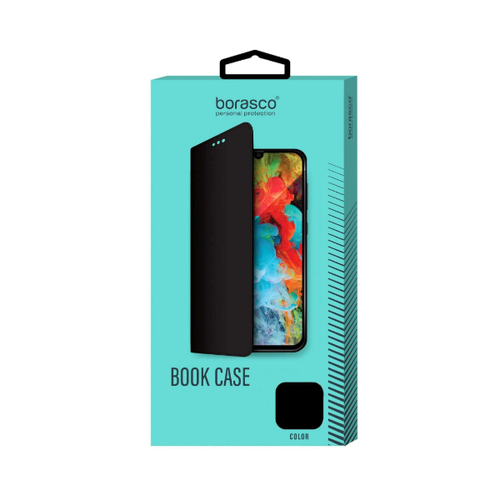 Чехол-книжка Borasco Book Case Tecno Pova Neo 2 Black фото 